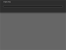 Tablet Screenshot of crgs.org